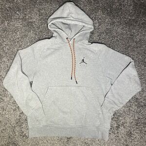 Nike Jordan Gray Sweatshirt Medium Hoodie Jumpman Men's